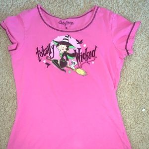 CUTE 90s  Betty Boop baby tee💕❤️🍒